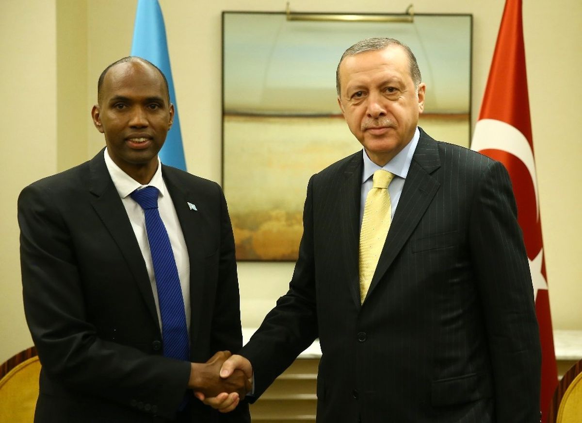 Cumhurbaşkanı Erdoğan, Somali Başbakanı Kayre ile Görüştü