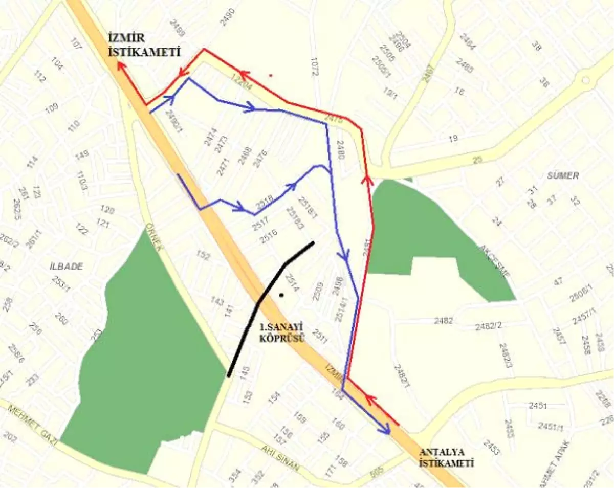 İzmir Bulvarı, Köprü İçin Trafiğe Kapatılıyor