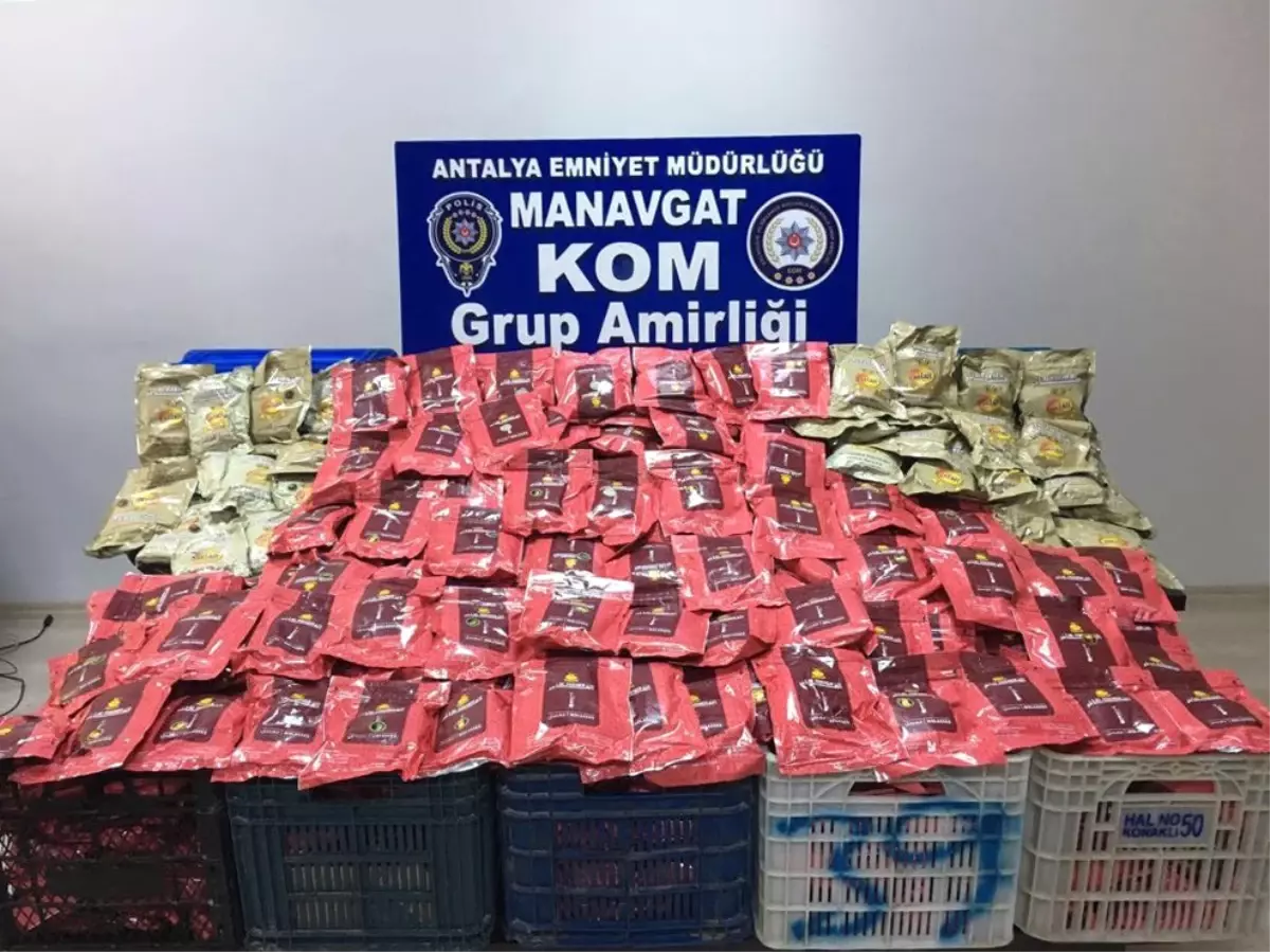 Manavgat\'ta Kaçak Tütün Operasyonu