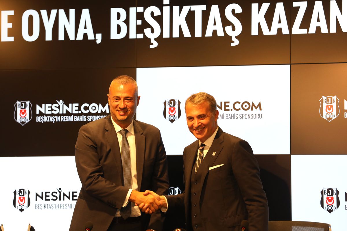 Nesine.Com Beşiktaş Jk\'nın Resmi Bahis Sponsoru Oldu