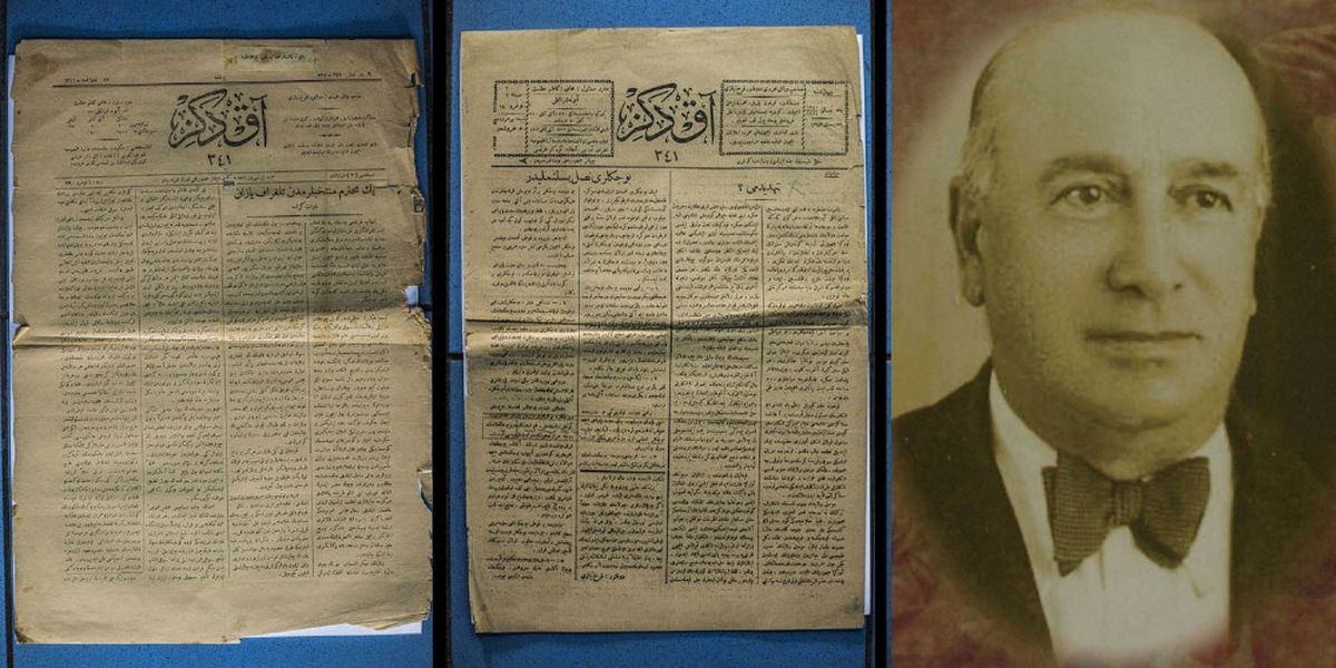 Antalya\'da 100 Yıl Öncesinin Gazetesi Bulundu