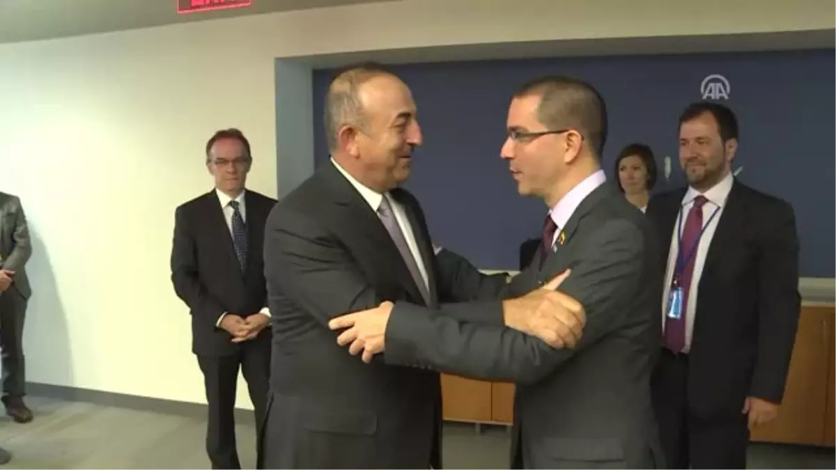 Çavuşoğlu-Arreaza Görüşmesi - New