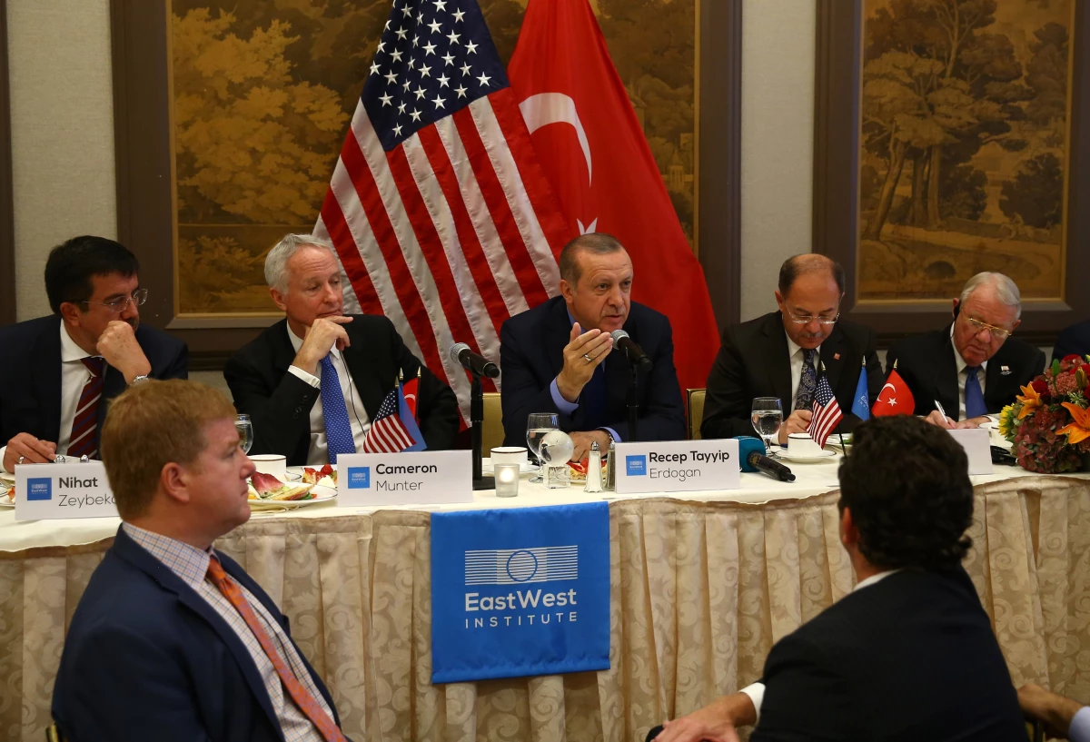 Cumhurbaşkanı Erdoğan Abd\'li Yatırımcılarla Buluştu