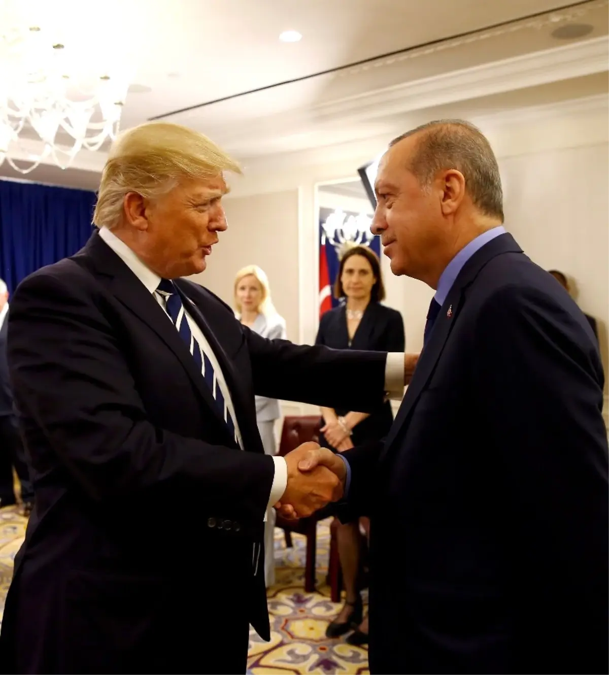 Erdoğan-Trump Görüşmesi Sona Erdi