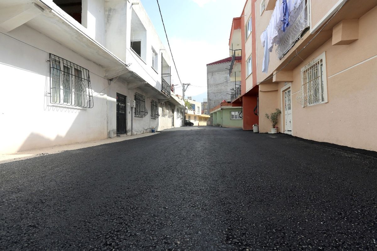 Gürsu\'da Asfaltlama Çalışmaları