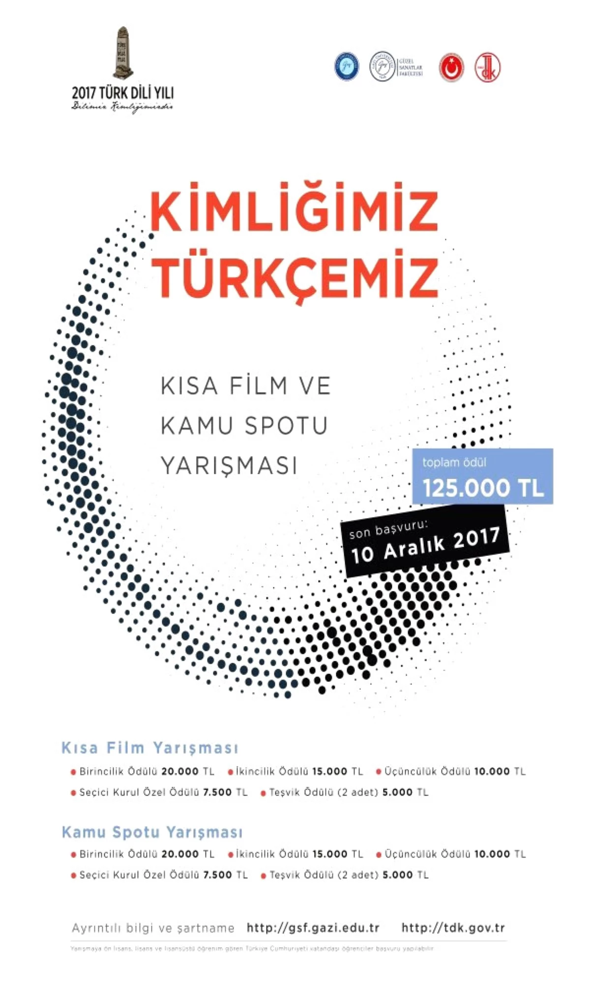 Kimliğimiz Türkçemiz" Kısa Film ve Kamu Spotu Yarışması Düzenlenecek