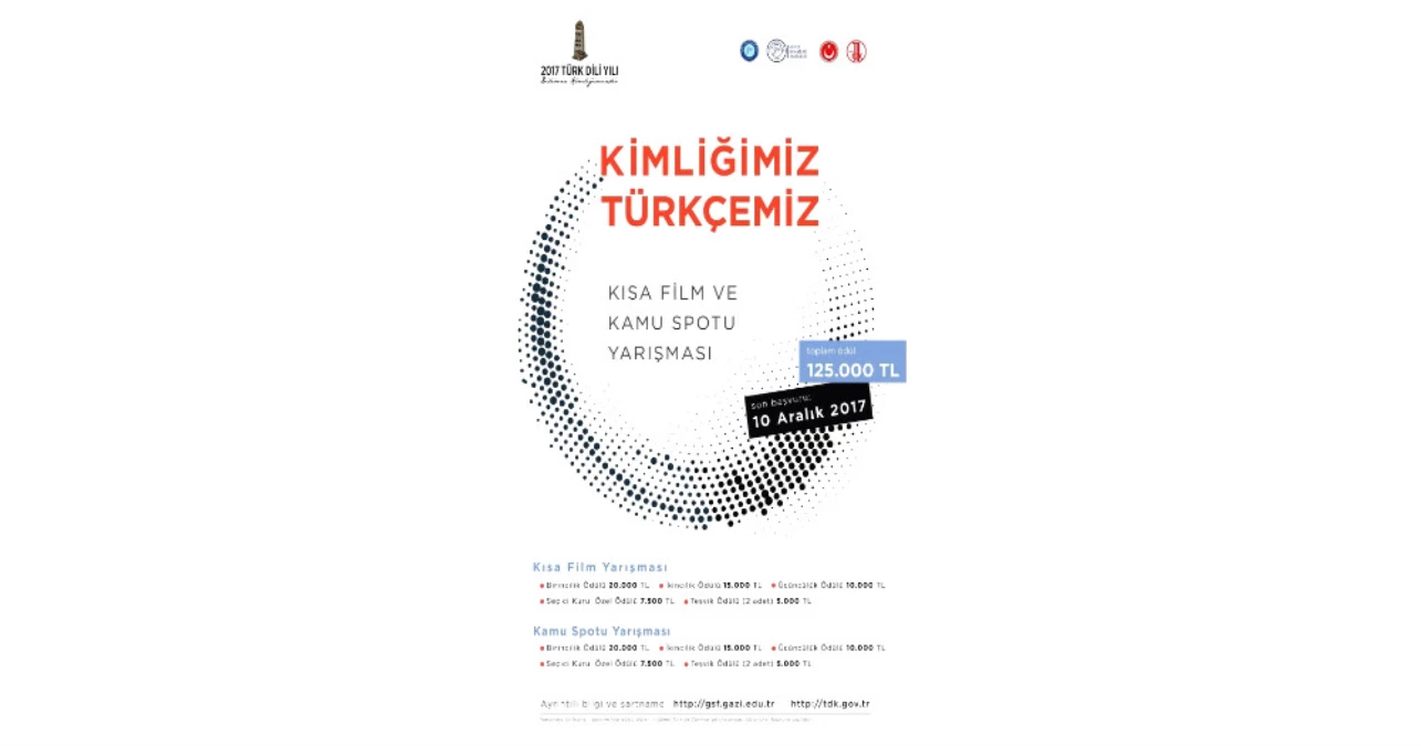 Kimliğimiz Türkçemiz" Kısa Film ve Kamu Spotu Yarışması Düzenlenecek