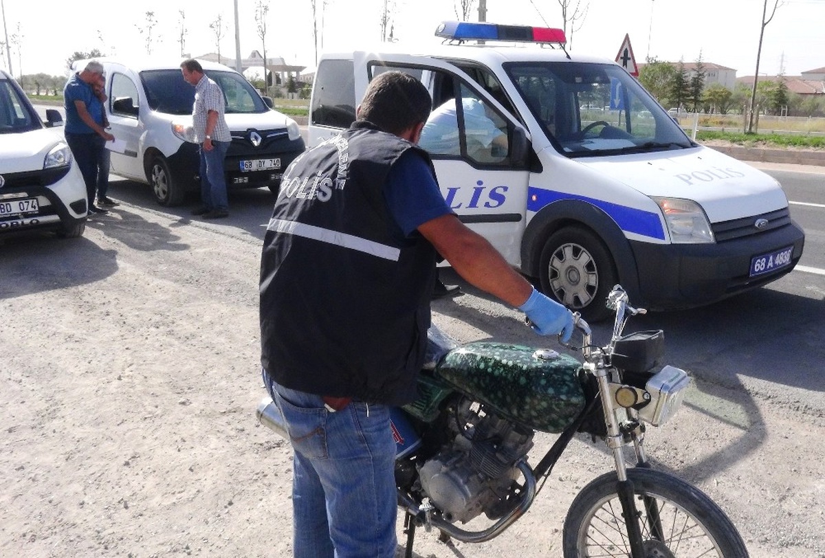 Şanlıurfa\'dan Çalınan Motosiklet 6 Yıl Sonra Aksaray\'da Bulundu