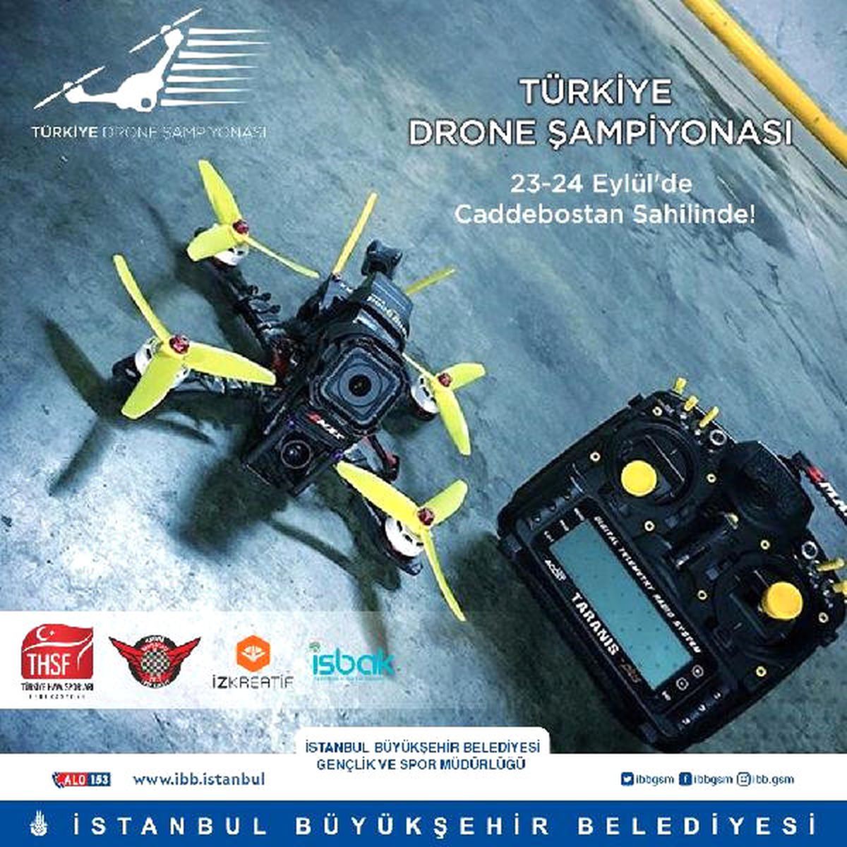 Türkiye Drone Şampiyonası" Yarın İstanbul\'da Başlıyor