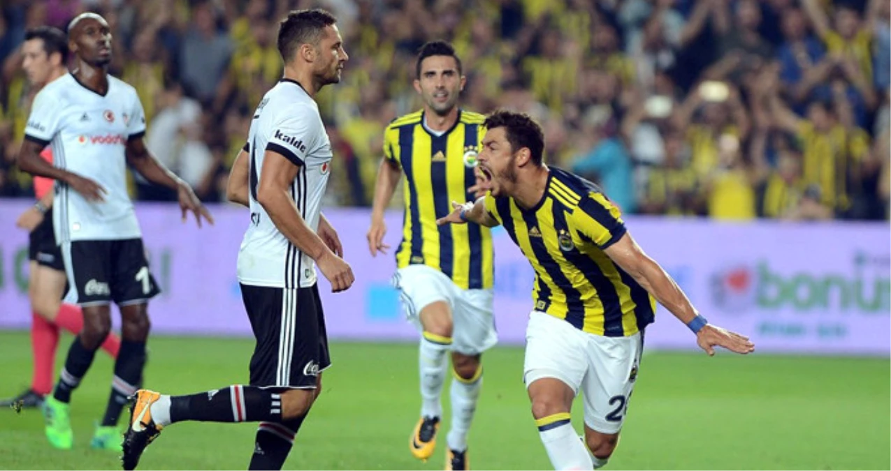 5 Kırmızı Kartın Çıktığı Maçta Fenerbahçe Beşiktaş\'ı 2-1\'le Geçti