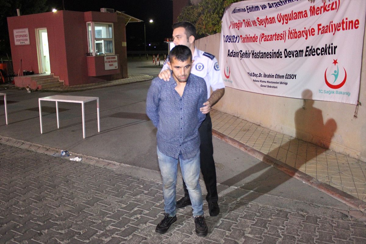 Adana\'da Hastanede Hırsızlık Girişimi