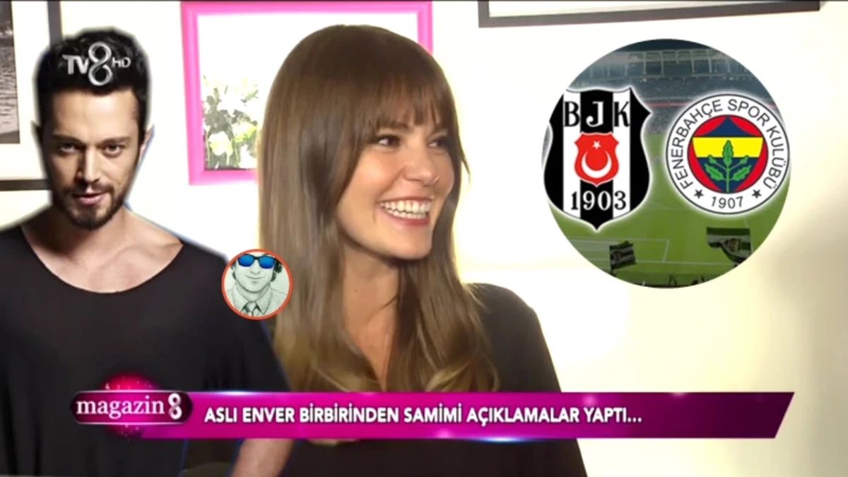 Aslı Enver'e Göre Fenerbahçe Beşiktaş Derbisini Kim Kazanır ? Yeni Saç Şeklini Murat Boz...