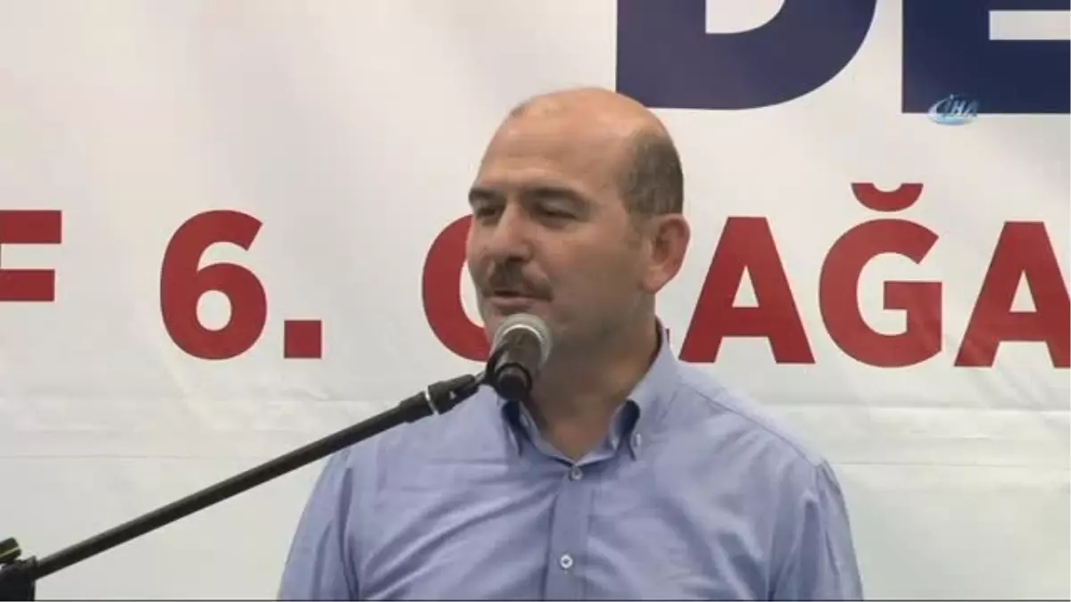 Bakan Soylu: "Ya Nafile Uğraşmayın.