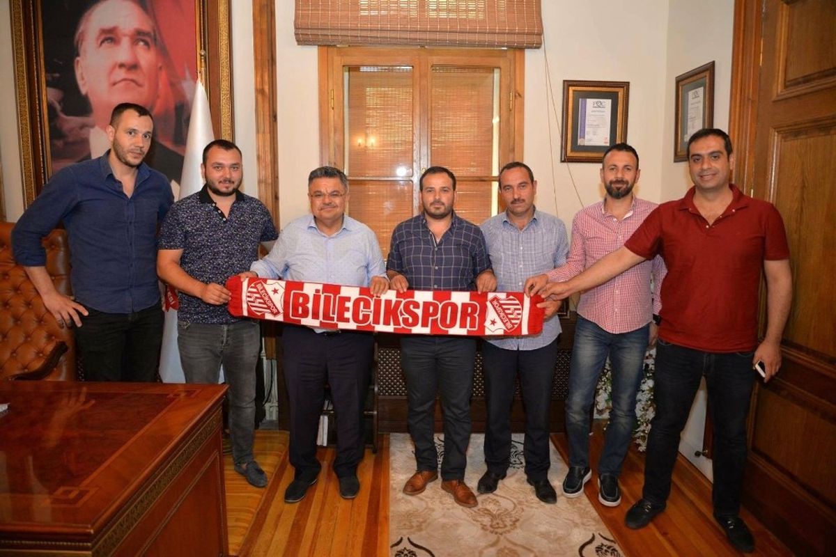 Bilecikspor\'dan Başkan Yağcı\'ya Teşekkür