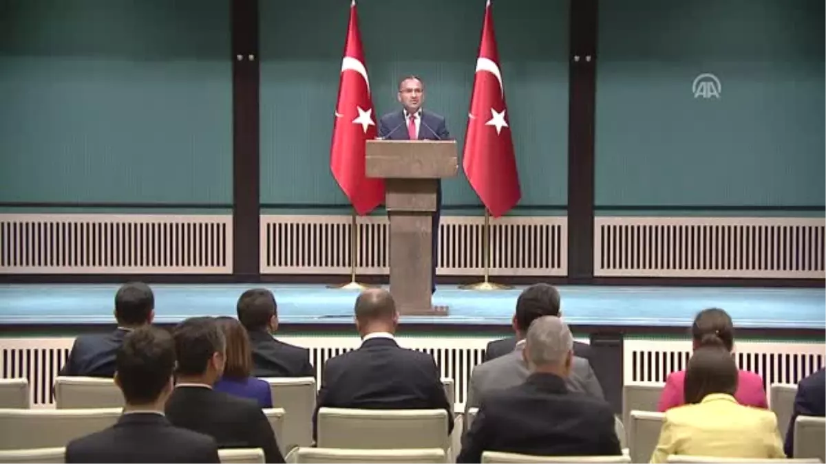 Bozdağ: "Referandumun Yapılması Halinde Türkiye İkili ve Uluslararası Antlaşmalardan Doğan...