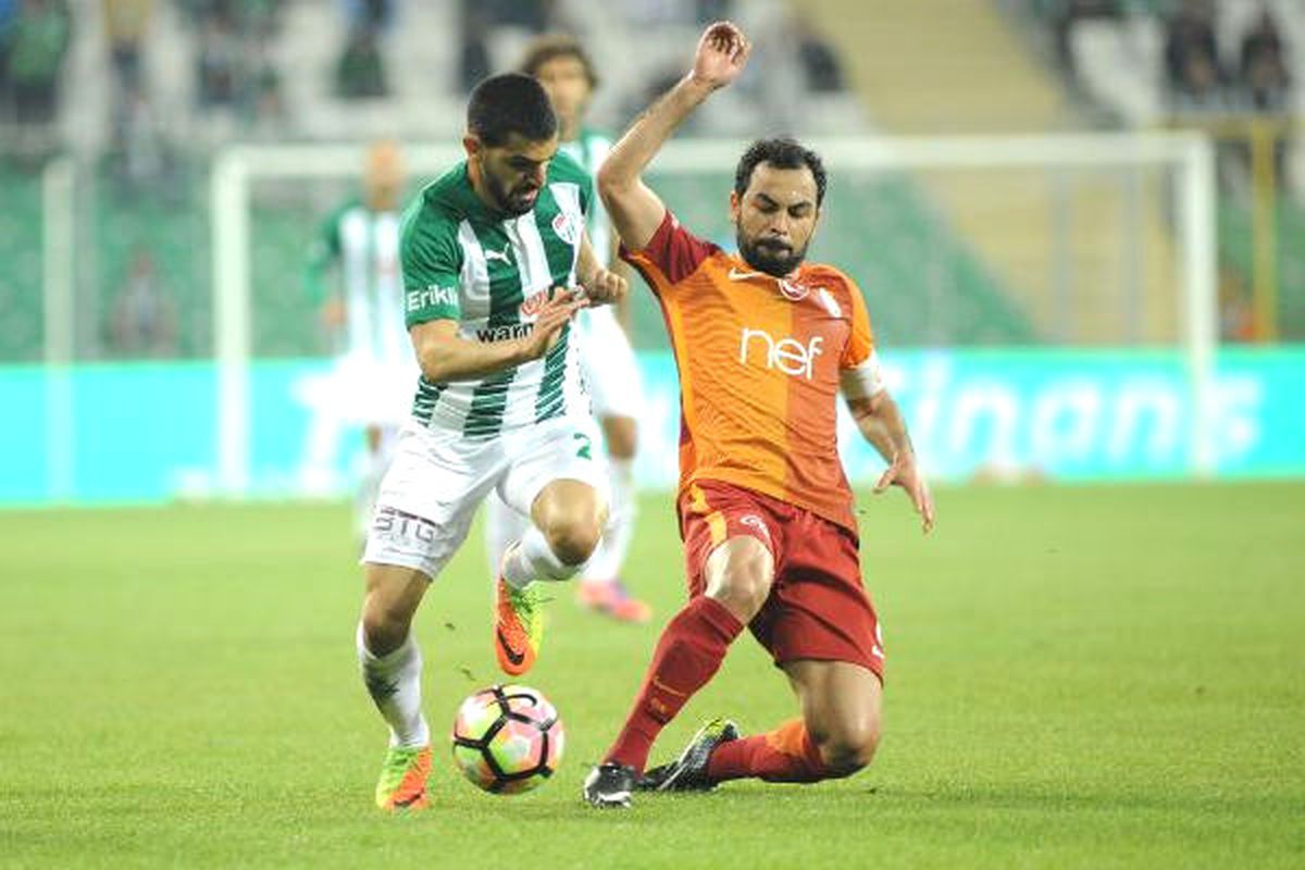 Bursaspor ile Galatasaray Ligde 97\'nci Randevusunda
