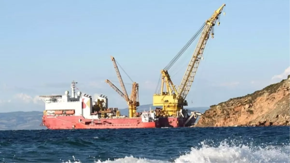 Azeri Gazının Avrupa Yolculuğu Marmara Denizi\'nde Başladı