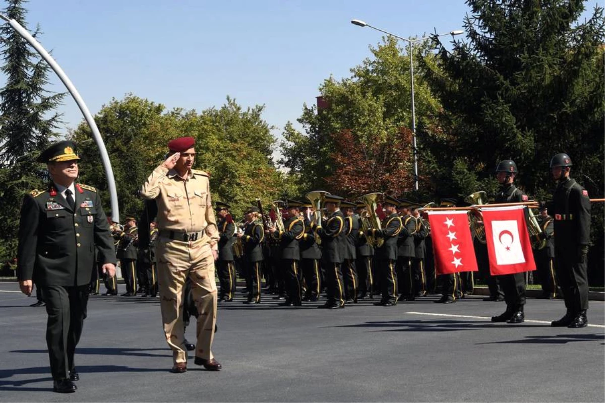 Genelkurmay Başkanı Orgeneral Akar Irak Genelkurmay Başkanı ile Görüştü