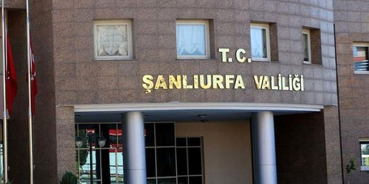 Şanlıurfa Valiliği Açıklaması