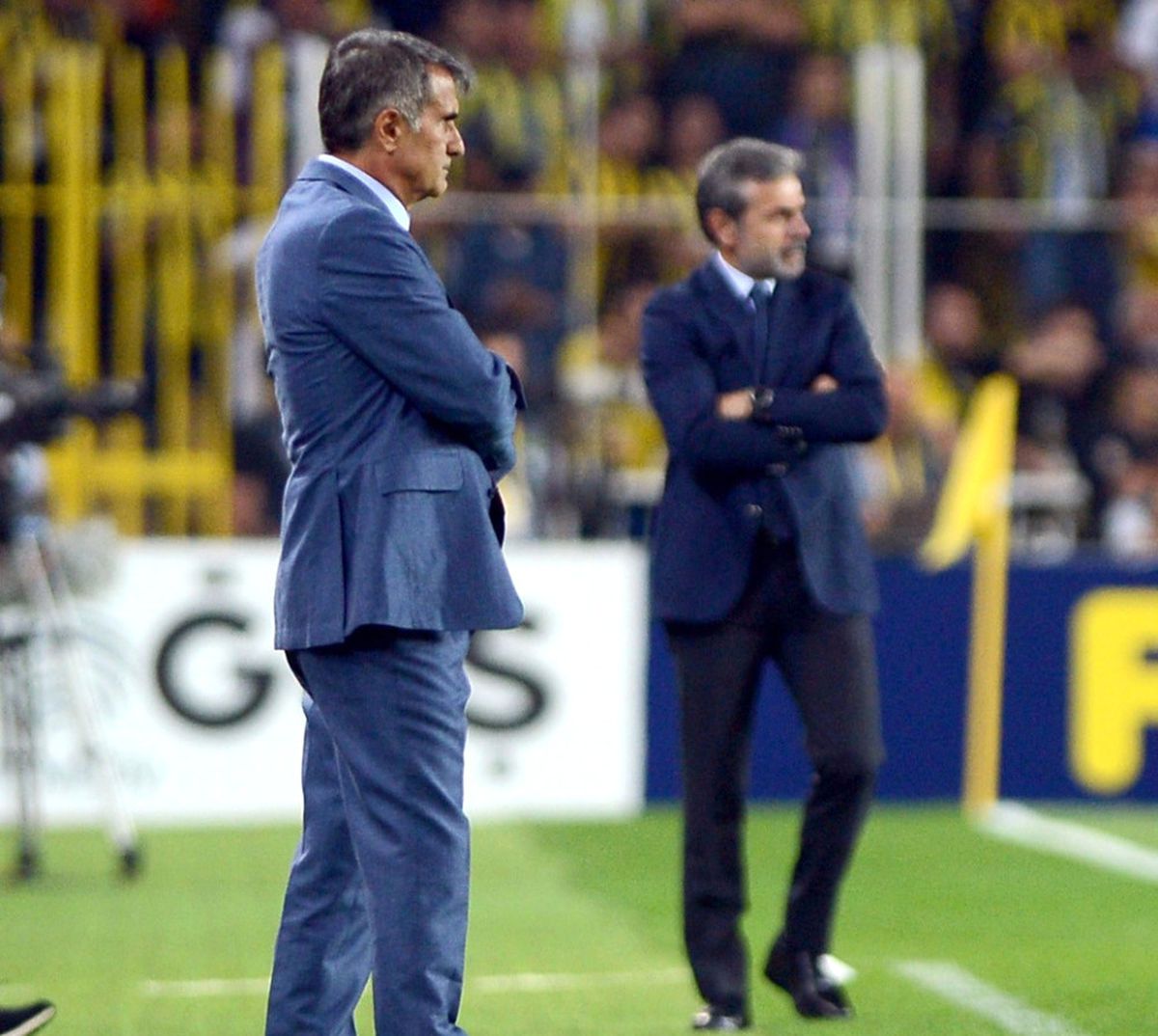 Şenol Güneş Tribüne Gönderildi