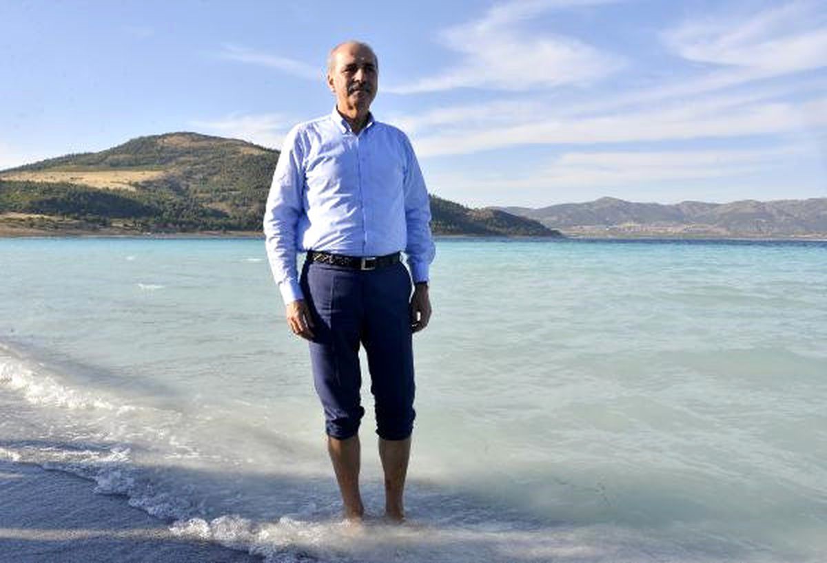 Bakan Kurtulmuş, Salda Gölü\'nde