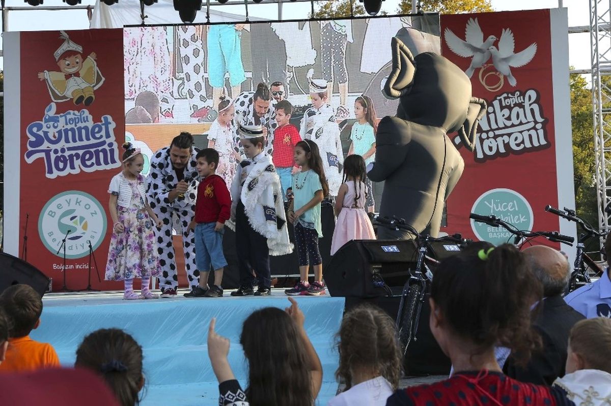 Beykozlu 645 Çocuğa Renkli Sünnet Şöleni