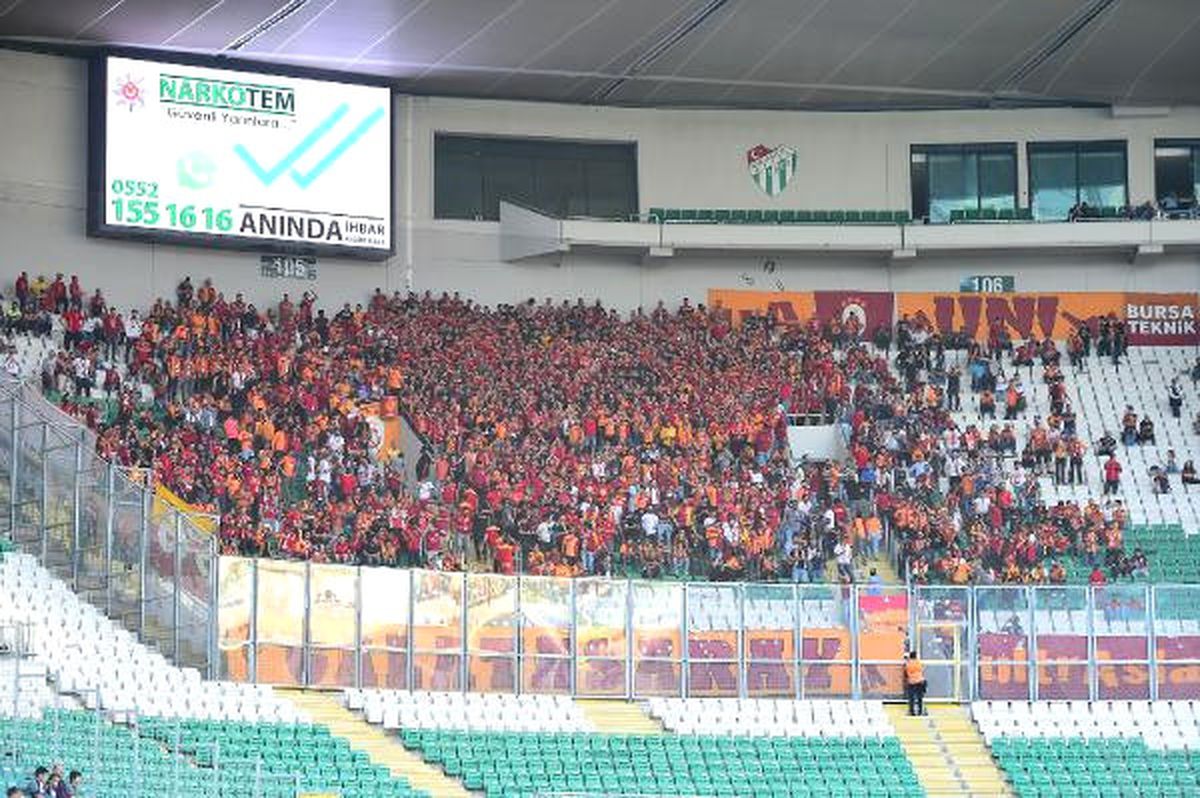 Bursaspor - Galatasaray Maçından Notlar