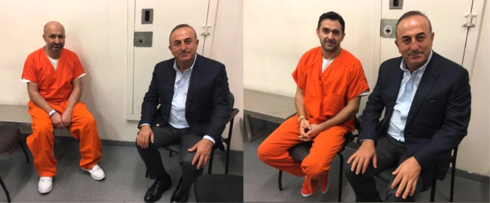 Çavuşoğlu O Türk Tutukluları Ziyaret Etti