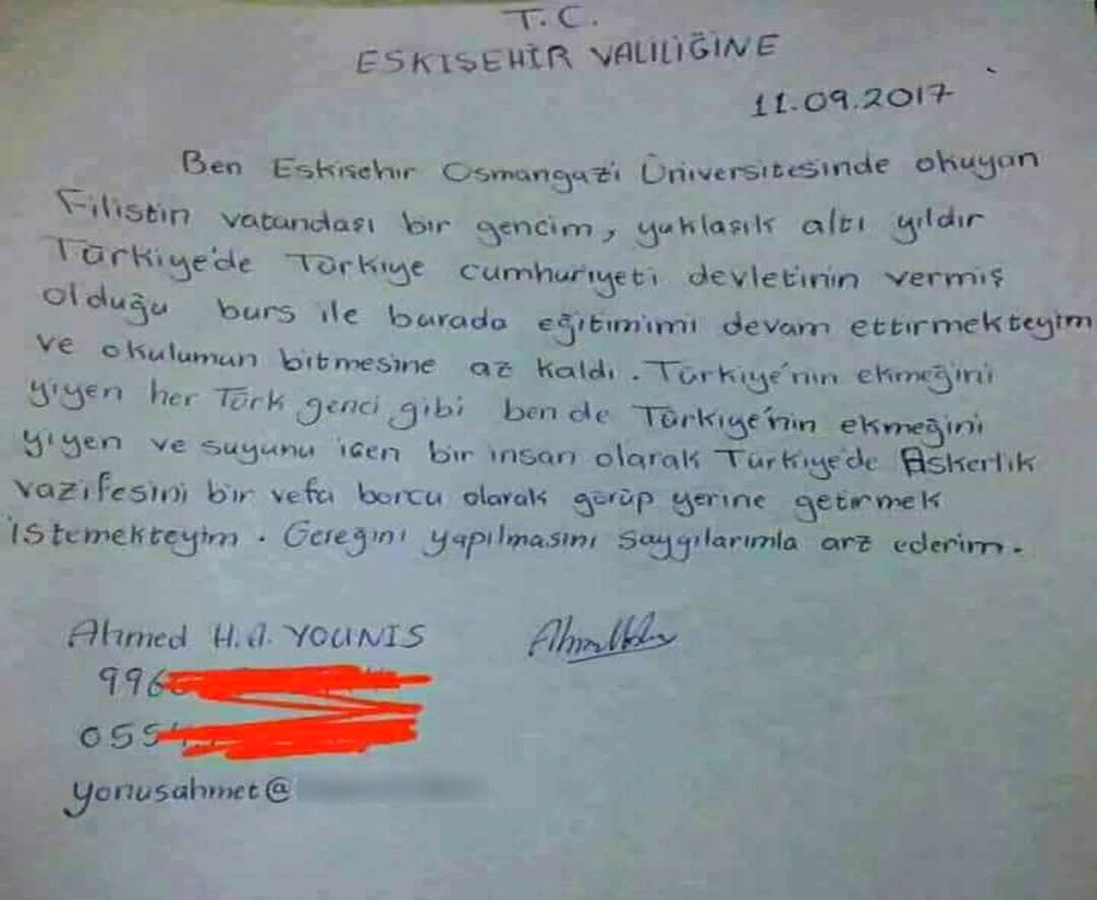 Filistinli Gençten Duygulandıran Talep
