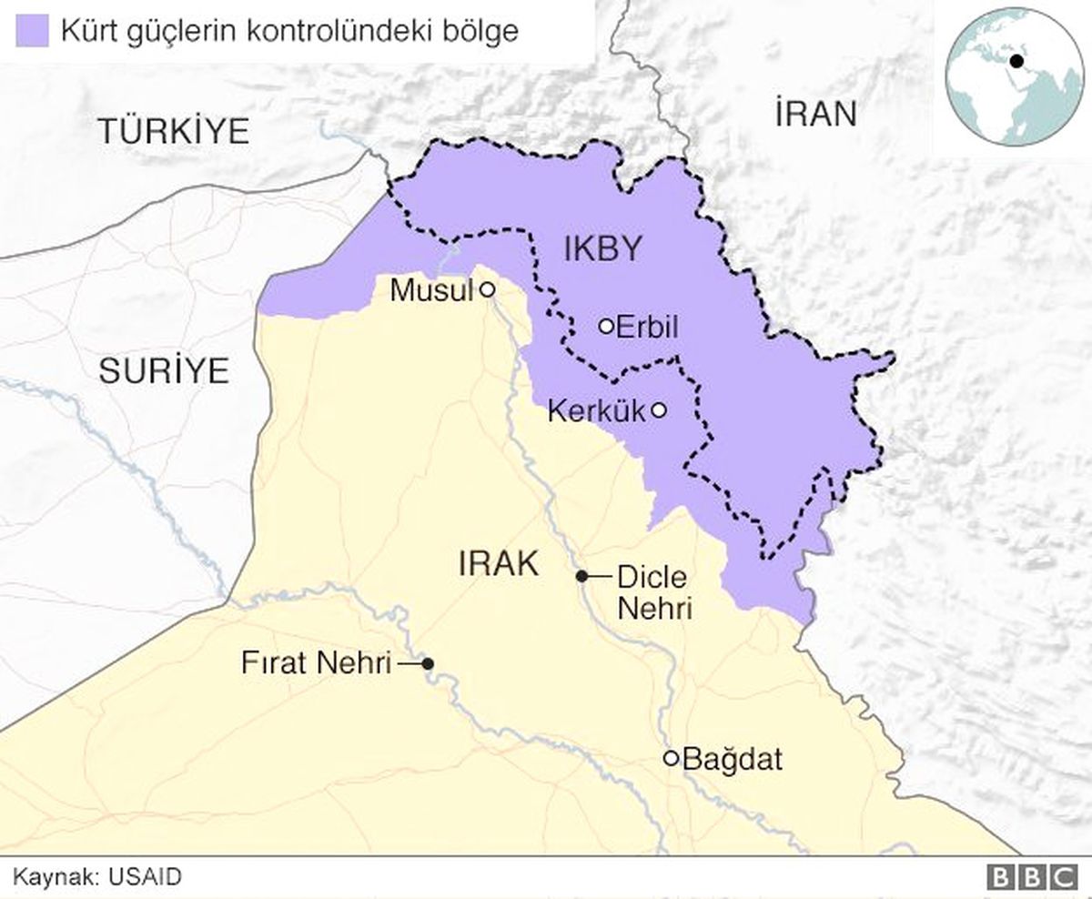 İran, Bağımsızlık Referandumu Öncesi Irak Kürdistan Bölgesel Yönetimi\'ne Hava Sahasını Kapattı
