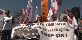 Kadıköy'de Atatürksüz Eğitime Hayır Mitingi...