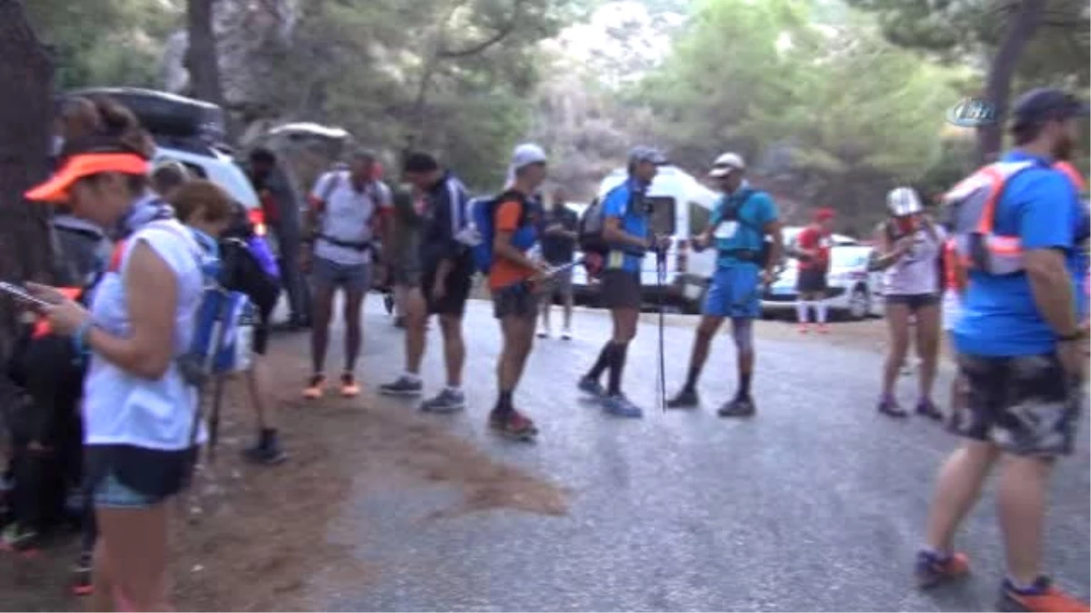 Likya Yolu Ultra Maratonu Fethiye\'den Başladı