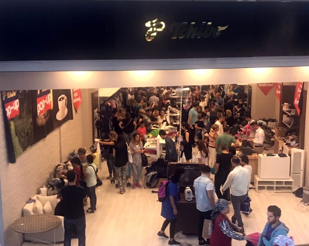 Nata Vega Tchibo Outlet\'e Ziyaretçi Akını