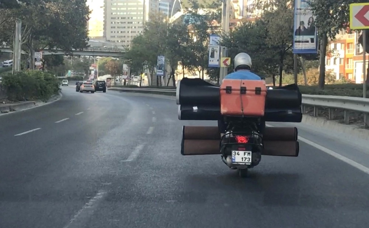 İstanbul\'da Tehlikeli Yolculuk Kamerada