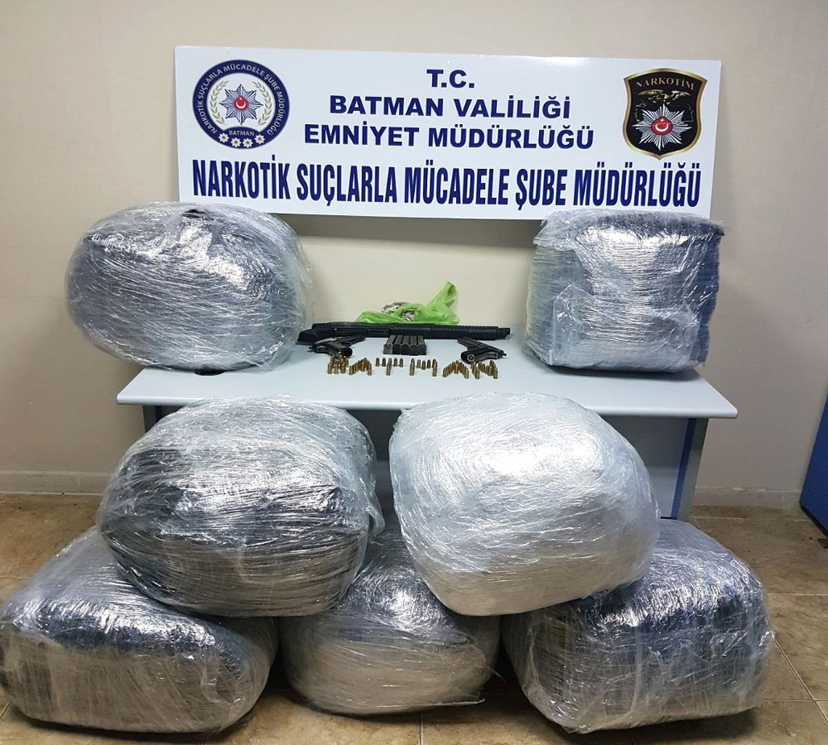 Batman\'da 95 Kilo Uyuşturucu Ele Geçirildi