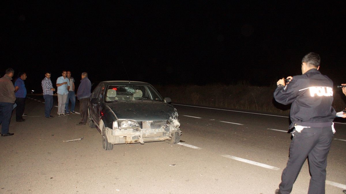 Çubuk\'ta Trafik Kazası: 1 Yaralı