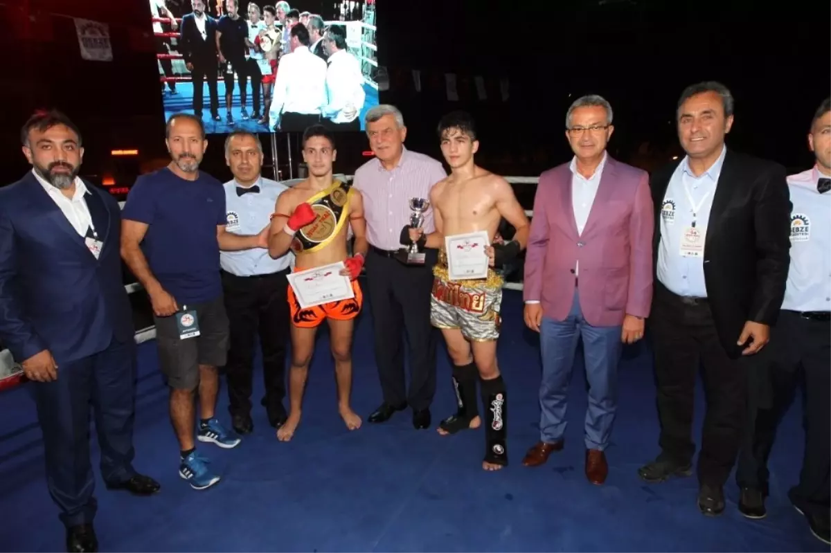 Gebze\'de Muay Thai Şampiyonası Heyecanı