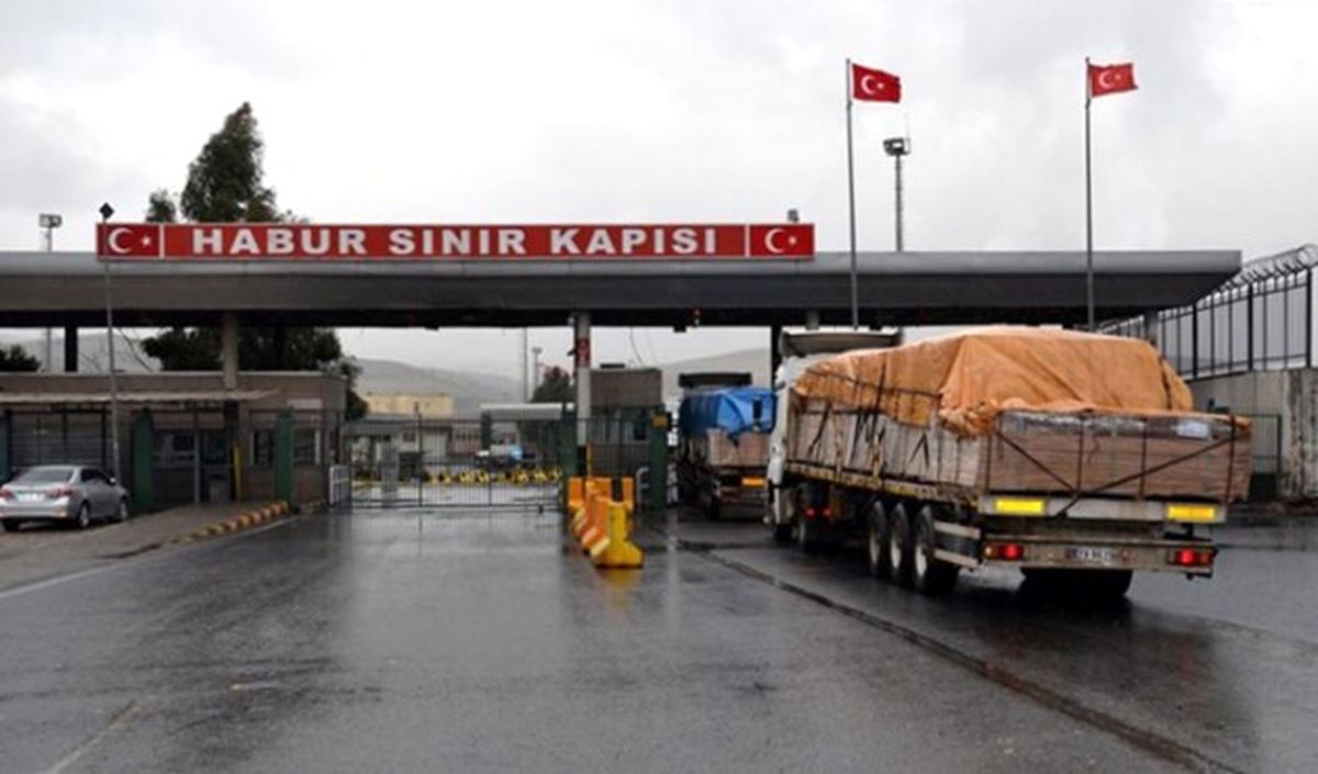Habur Sınır Kapısı Kapatıldı