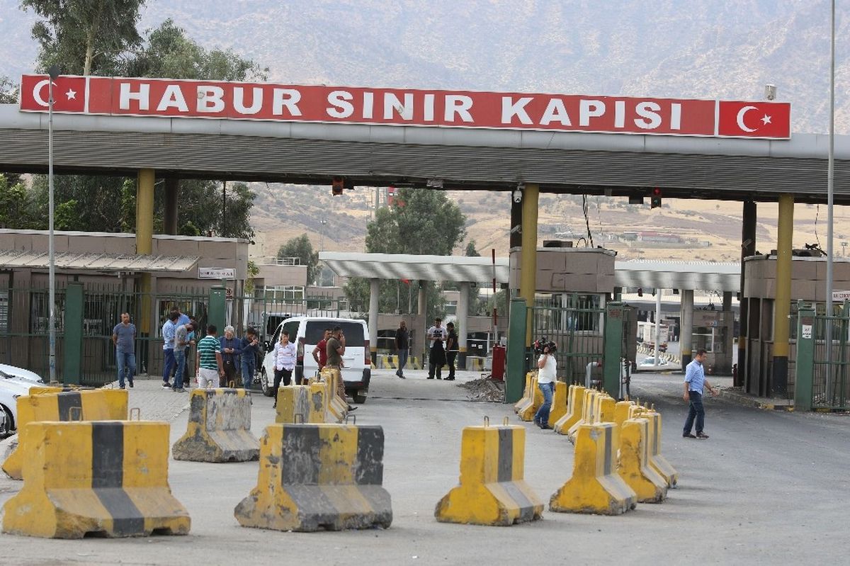Habur Sınır Kapısı Tek Taraflı Kapatıldı