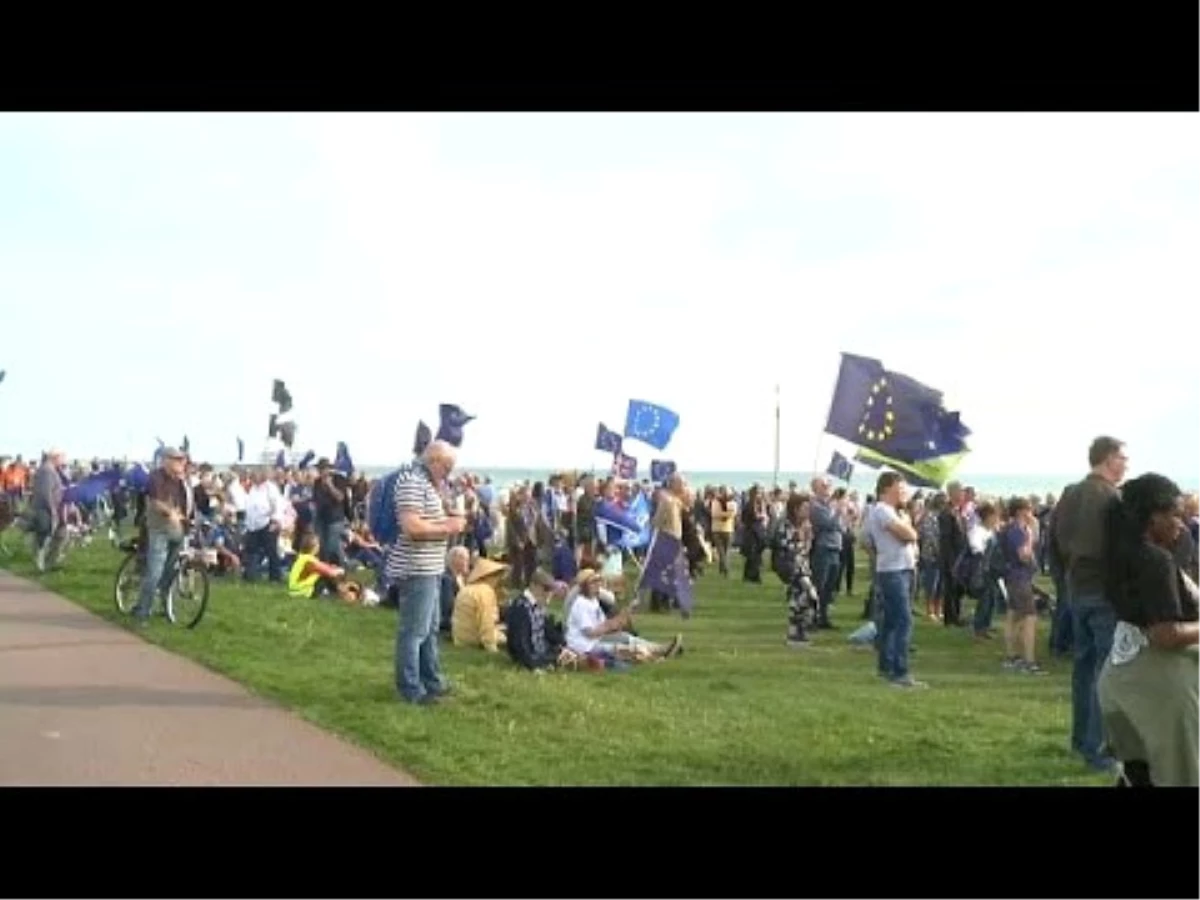 İngiltere'de Brexit Karşıtı Protesto