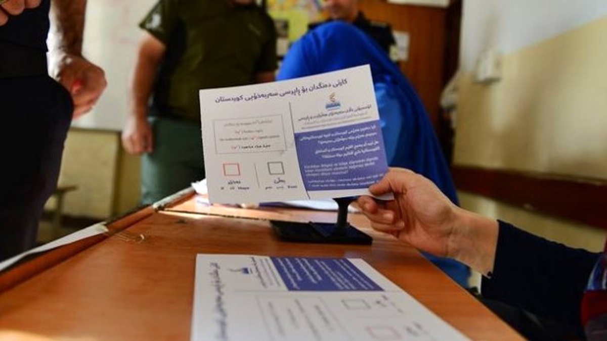 Kuzey Irak\'taki Tartışmalı Referandum Başladı