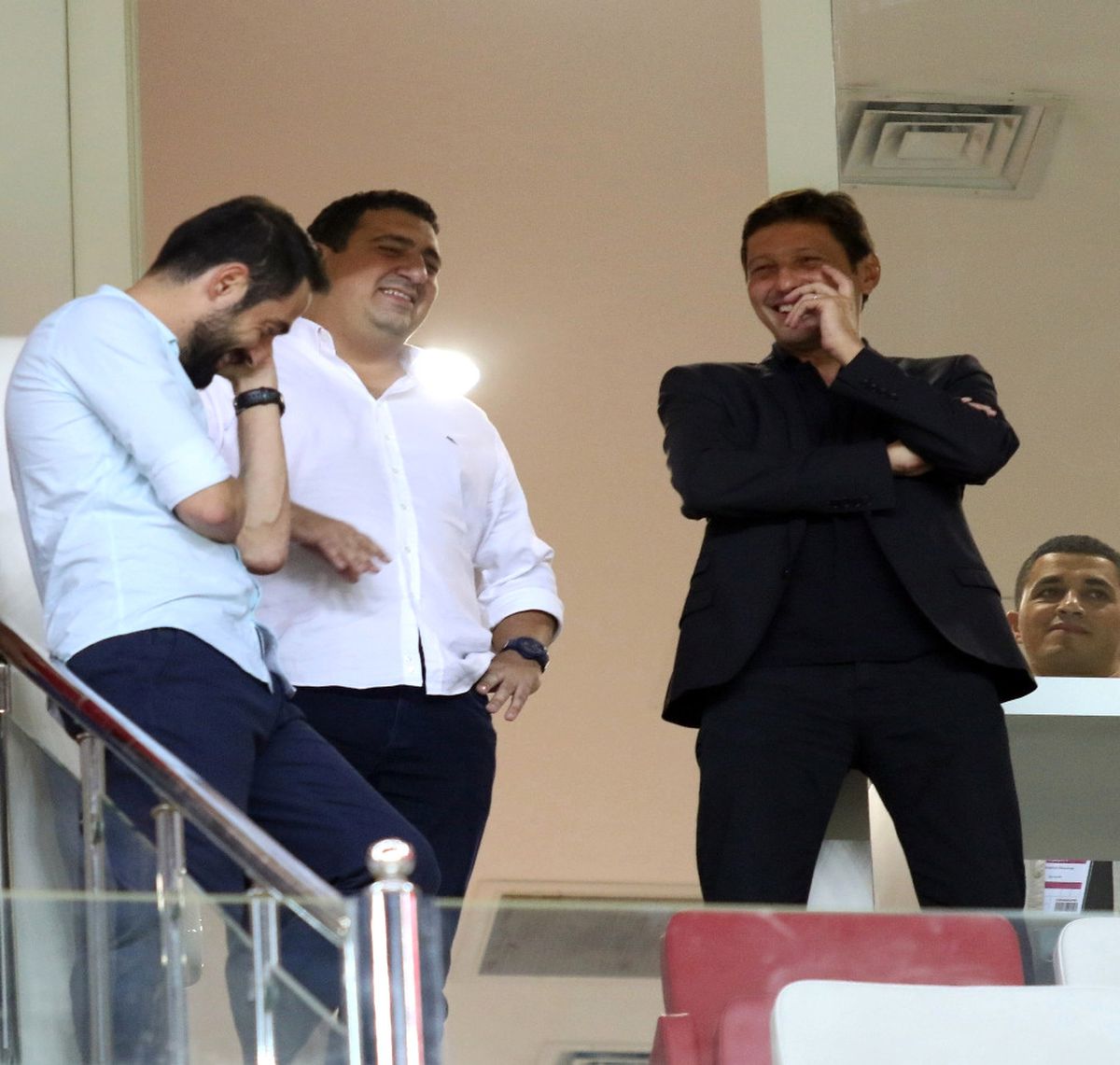 Leonardo Maçı Tribünden İzledi
