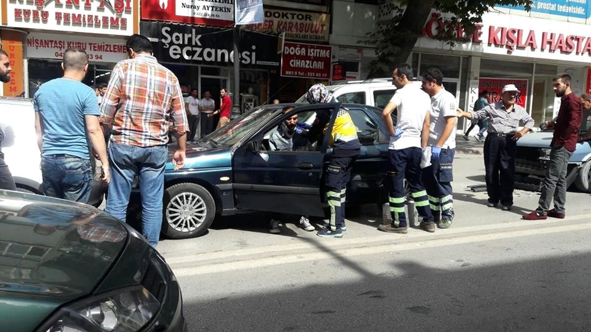 Malatya\'da Trafik Kazası: 1 Yaralı
