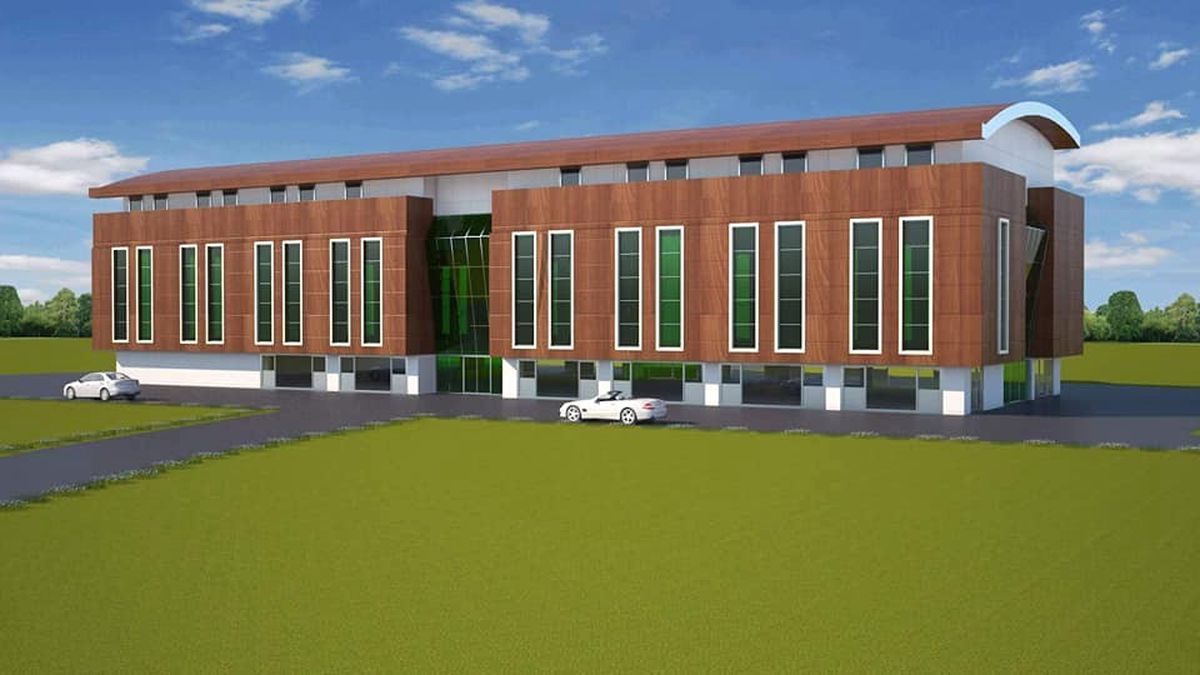 Pazaryeri İş Ticaret ve Kültür Merkezi\'nin Cephe Kaplamaları Başladı
