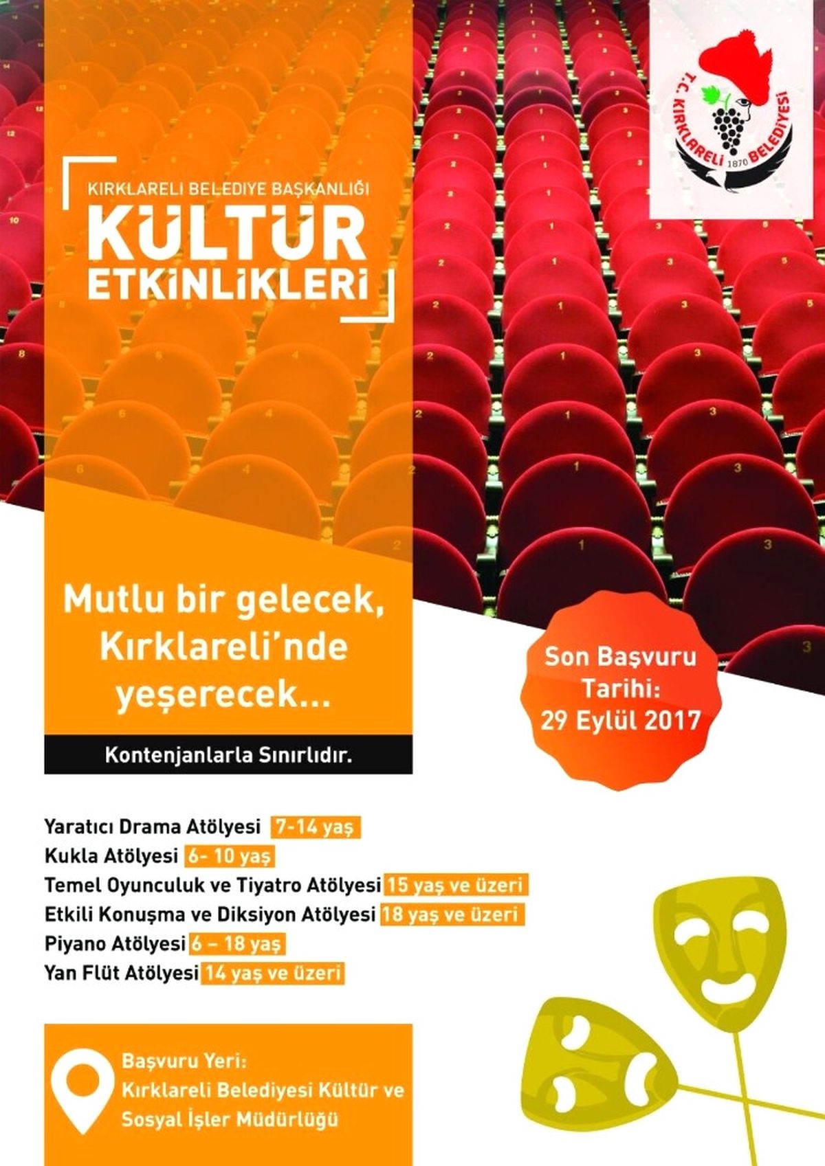 Sanat Atölyeleri Başlıyor