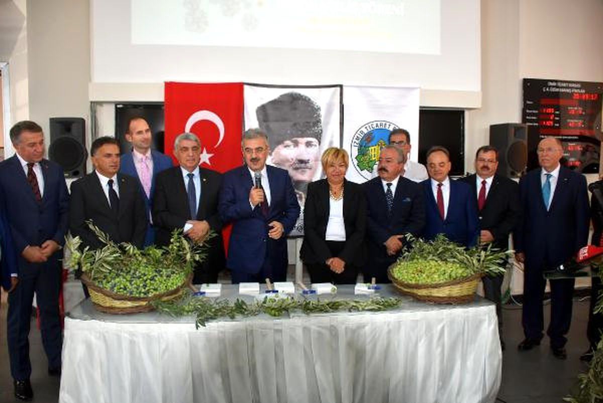 Sezonun İlk Zeytini Kırıldı