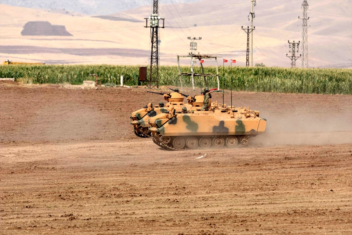 Silopi-Habur Bölgesindeki Tatbikat Sekizinci Gününde