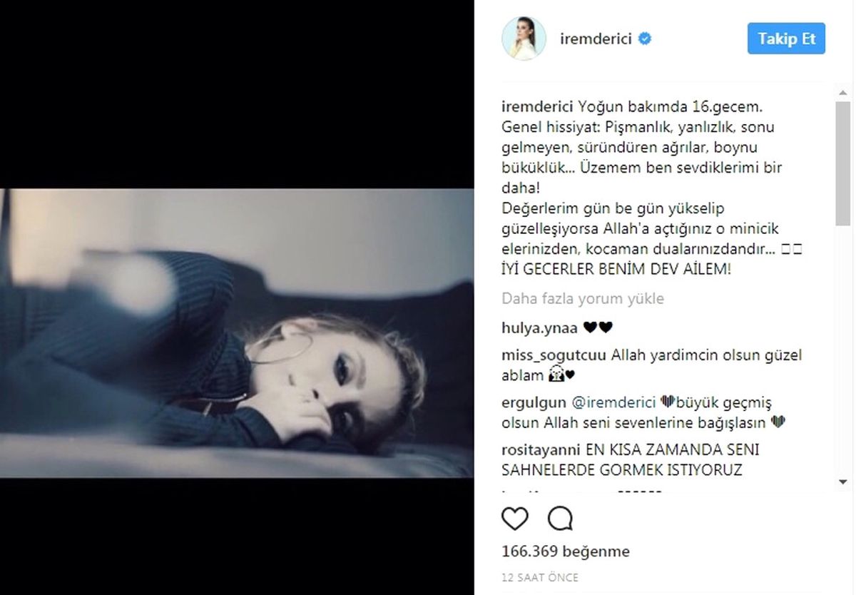 Ünlü Şarkıcı İrem Derici\'den Sevenlerine Mesaj