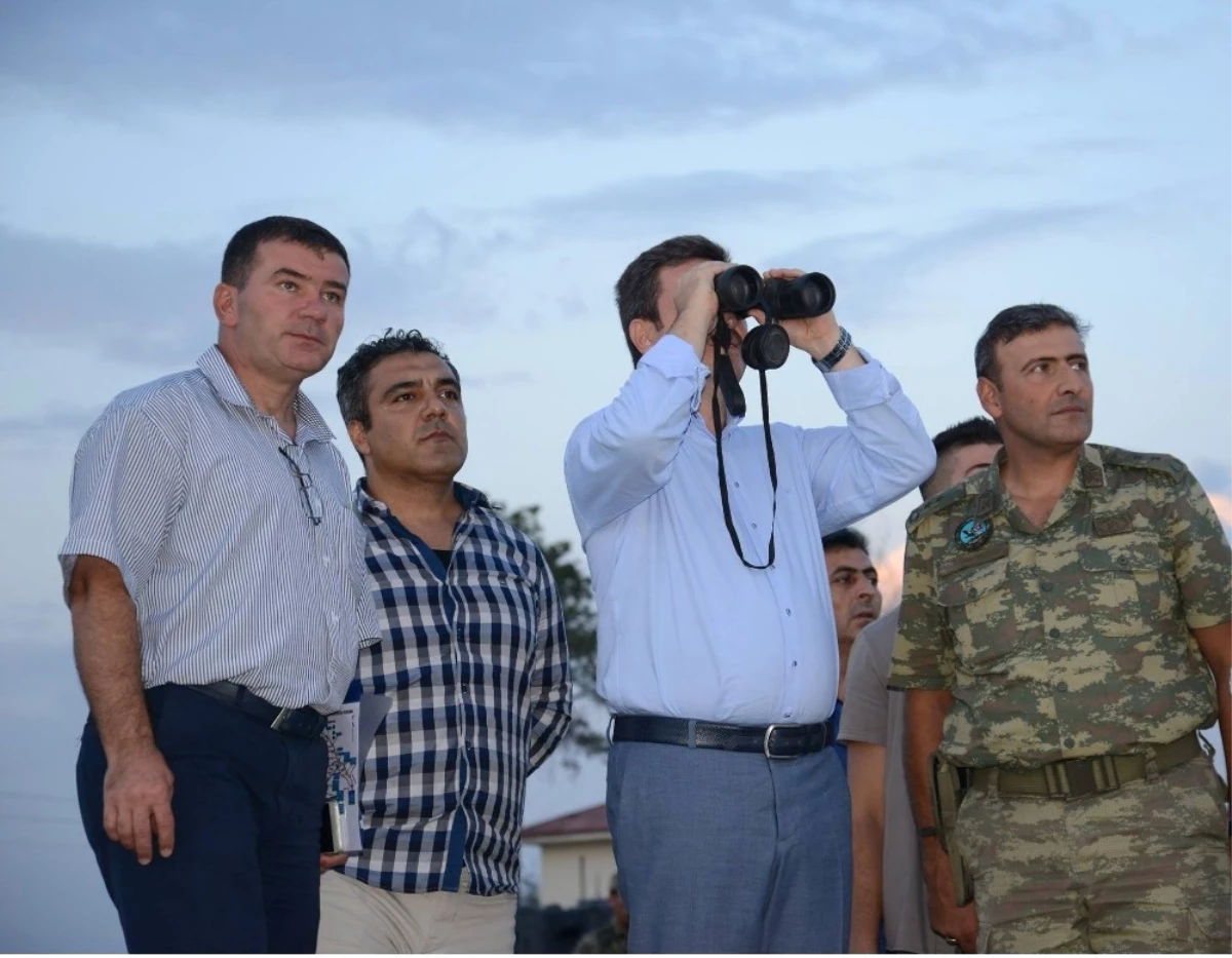 Vali Ünlü, İran Sınır Hattında İncelemelerde Bulundu