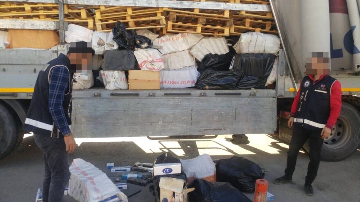 114 Bin Paket Kaçak Sigara Ele Geçirildi